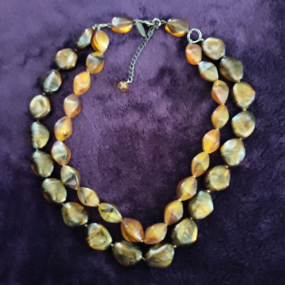 Vintage NY 2 Tier necklace